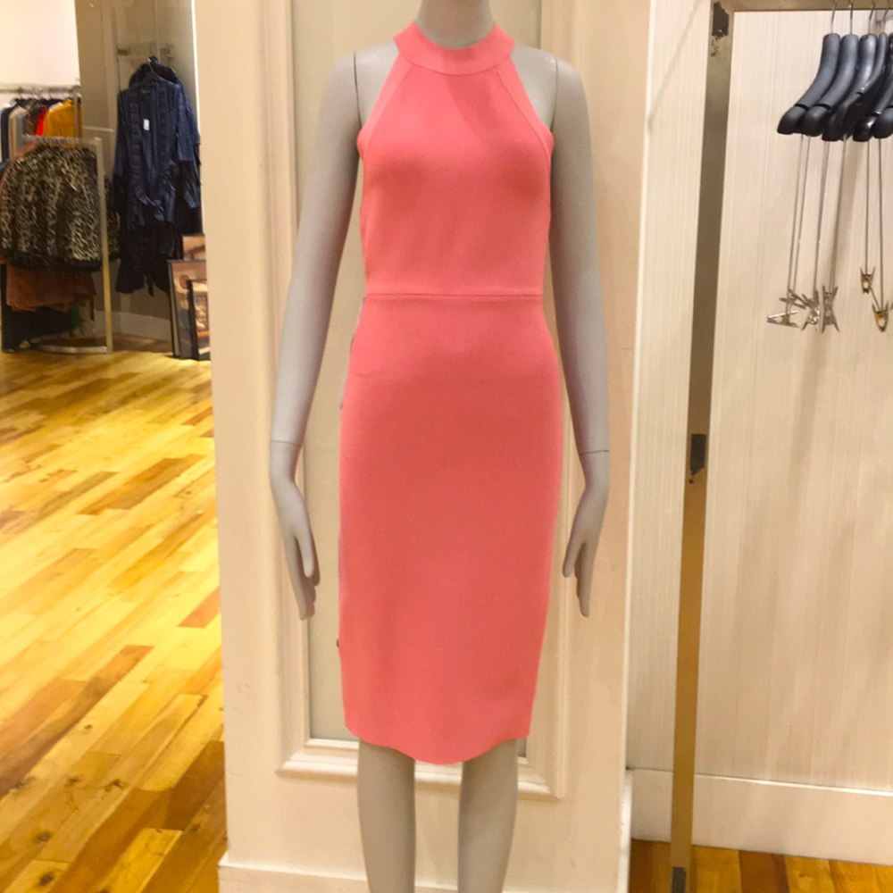 Pink rose dress